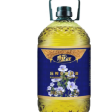 一级冷榨亚麻籽油5L