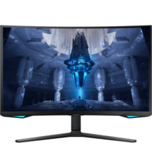 三星（SAMSUNG）32英寸 MiniLED 165Hz G7 4K  1ms(GTG) HDR2000 玄龙骑士 游戏 电竞 显示器 LS32BG754NCXXF