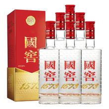 88VIP会员：国窖1573 经典 52度 浓香型白酒 375ml*6瓶 整箱装