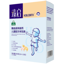 御宝（YB） 儿童学生高锌高钙成长配方羊奶粉4段3-6岁生羊乳400g盒装