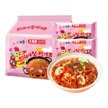 再降价：白象 方便面 拌面 奶油火鸡拌面116g*5包