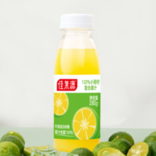佳果源 佳农旗下100%小青柠280g*9瓶 礼盒装