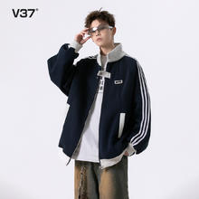 V37 美式学院风 青少年男士夹克 V24CYF6476