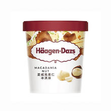 哈根达斯 Häagen·Dazs 夏威夷果仁冰淇淋 392g