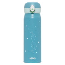 膳魔师（THERMOS）316L不锈钢大容量便携十二星座杯学生情侣水杯生日礼物 TCMC-550S 双鱼座 550ml