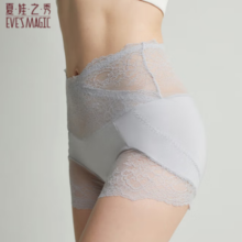 EVE'S MAGIC 夏娃之秀 收腹包臀提臀蕾丝内裤 银灰色