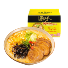 统一 方便面 汤达人 酸酸辣辣豚骨味方便面 五连包 130g*5袋装