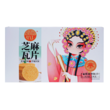 稻香村糕点芝麻瓦片300g独立小包装