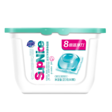 超能supnice运动专用洗衣凝珠  除菌去除异味 8倍洁净去污 持久留香 40颗1盒