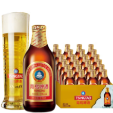 TSINGTAO  青岛啤酒 小棕金11度296ml*24瓶