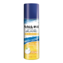 舒适（Schick）剃须泡沫手动刮胡刀泡沫大瓶剃须泡沫 【210g/瓶】