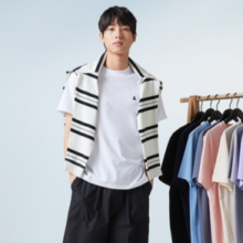 20点！JACK&JONES 杰克琼斯男款春季日常简约百搭T恤