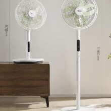 PLUS会员：Midea 美的 幸运草安睡风扇1S 立式声控 一级能效