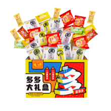 88VIP、需福袋：米多奇 雪饼香米饼零食大礼包965g