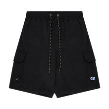 Champion 冠军短裤男夏季2025新款工装裤美式夏季休闲裤运动裤黑色