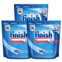 finish亮碟大型洗碗机专用洗涤剂多效合一洗碗块美的台式嵌入式