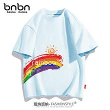 班纳班纳 男童纯棉短袖