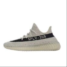 PLUS会员：阿迪达斯 三叶草男女鞋椰子Yeezy350休闲鞋运动鞋