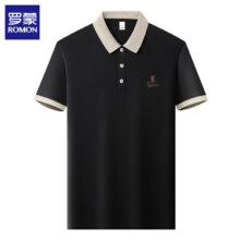 罗蒙 刺绣商务休闲Polo *2件