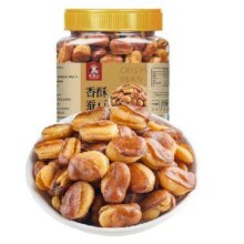 老香农 香酥蚕豆牛肉味500g罐装