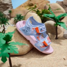 20点：adidas 迪士尼联名小童运动透气凉鞋