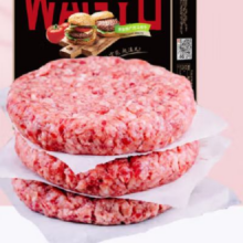 龍江和牛 谷饲和牛雪花牛肉饼汉堡饼 720g 6片