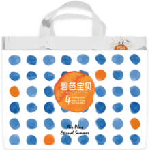 碧芭宝贝【品牌直供安心品质】盛夏光年拉拉裤干爽透气纤柔至薄学步裤 训练裤L【32片】9-14kg