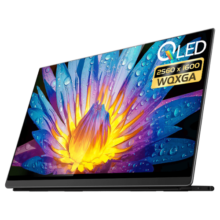 EHOMEWEI 便携式显示器 16英寸 QLED 4.5K/2.5K分辨率 手机电脑Macbook拓展/Switch外接显示器 屏幕 副屏 【Q2】16英寸 QLED 2.5K 触控版