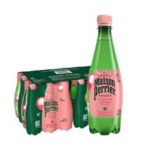 巴黎水 perrier 法国巴黎水Perrier百香果柠檬天然矿泉水气泡水500ml*24瓶
