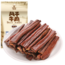 科尔沁休闲零食  风干牛肉内蒙古特产 手撕牛肉 肉干肉脯 超干牛肉干 原味 150g*1袋 （独立小包装）