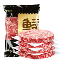 plus：鲜京采 谷饲纯肉牛肉饼 1.44kg*3件187.6元(概率券后合55.87元/1.44kg)