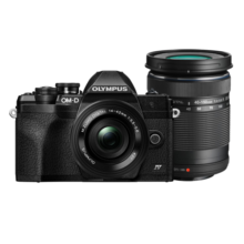 奥林巴斯（OLYMPUS）E-M10 MarkIV EM10四代 微单相机 数码相机 微单套机（14-42mm & 40-150mm）黑