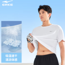 ERKE 鸿星尔克 男夏季新款冰感速干T恤