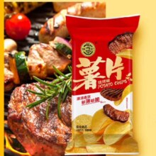 徐福记 烧烤味薯片*1包 约45g*任选10件