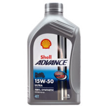 Shell壳牌 爱德王子 摩托车全合成机油 15W-50 1L 欧洲进口79元