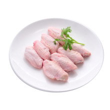 圣农鸡翅 烤鸡翅中卤翅中火锅生鲜鸡肉 清真 单只30g-40g每包500g 鸡翅中2斤 单只30g-40g