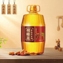 胡姬花古法土榨风味花生油4L大桶装推选 压榨一级食用油 土榨风味 4L*1桶