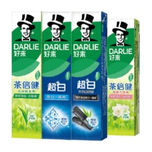 88vip、好来超白茶亮齿护龈牙膏190g*4+凑单