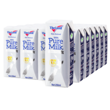 纽仕兰草饲4.0g蛋白高钙全脂纯牛奶100%生牛乳250ml*24盒新西兰原装进口94.9元 (月销1w+)