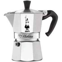 比乐蒂（Bialetti）【百年品牌】摩卡壶 经典意式手冲咖啡壶家用浓缩手动咖啡机礼物 【爆】经典3杯份 120ml