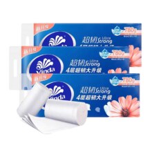 维达 超韧卷纸无芯4层加厚超韧大卷