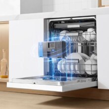 新品上市：Robam 老板 盐系G2白17套+3嵌入式洗碗机 W76A-G2