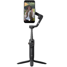 大疆【国家补贴】DJI Osmo Mobile 6 暗岩灰 OM手机云台稳定器 折叠自拍杆三轴增稳防抖vlog手持稳定器