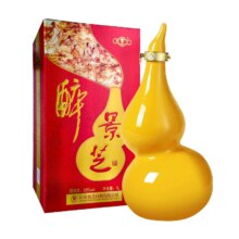景芝醉景芝 千里江山图 56度 1L白酒 大葫芦酒高度礼盒