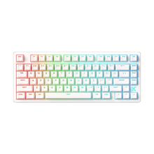 迈从 Jet 75 电竞版 80键 有线机械键盘 白色 星猎磁轴 RGB
