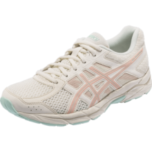 亚瑟士ASICS女跑步鞋缓震透气 GEL-CONTEND 4 T8D9Q-106 米色/藕粉 38