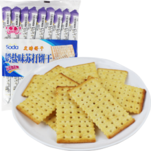 plus会员：半球 苏打饼干奶盐味 445g 袋装