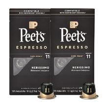 Peet's COFFEE 皮爷咖啡 Peets皮爷 浓黑布蕾胶囊咖啡 106g 2盒装