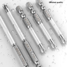 京喜自营 冲击强磁批头 电工专用 手电钻螺丝 110mm 1支