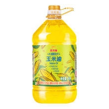 plus会员:金龙鱼 食用油 非转基因 物理压榨不油腻轻年玉米油4L